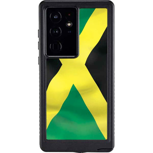 Jamaica Flag Galaxy S24 Ultra Waterproof Case